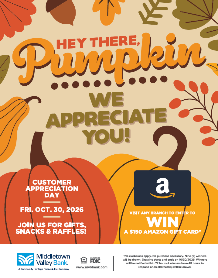 Customer Appreciation Day on 10/30