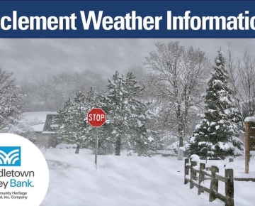 Notification of office hours changes due to weather