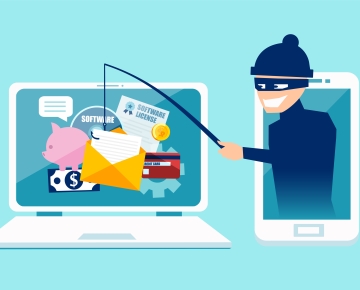 Phishing Scam Man