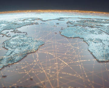 Globe presentation of Earth