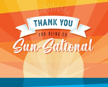 Thank you for being Sun-Sational!