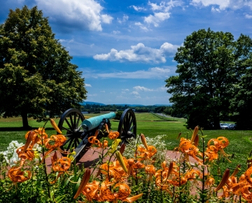 view of Antietam Battlefield