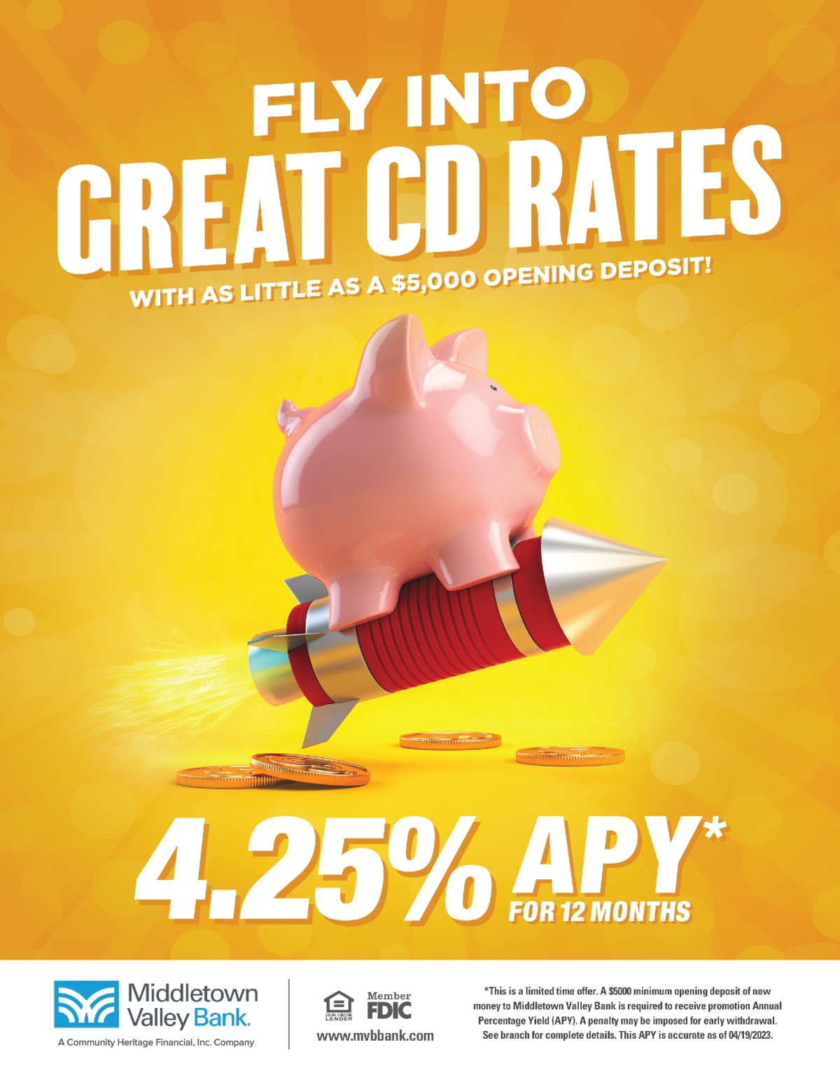 Fly Into Great CD Rates